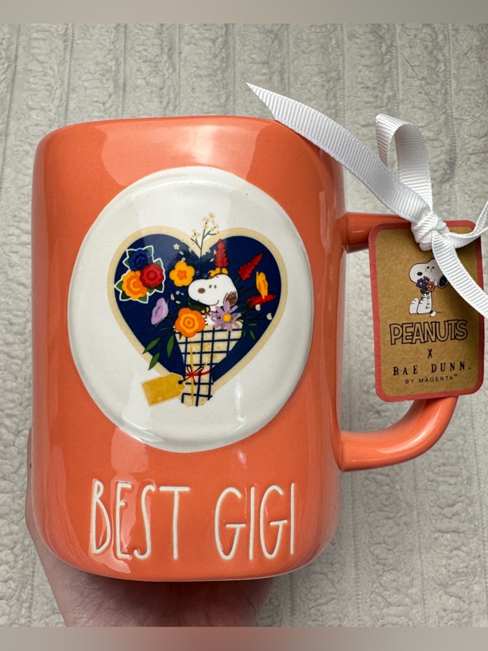 Rae Dunn x Peanuts Snoopy Mug